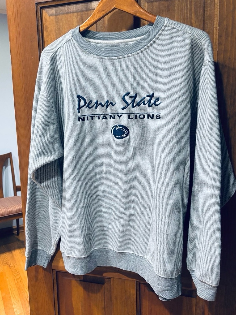 Vintage PRO EDGE Penn State Nittany Embroidered Crewneck Sweatshirt